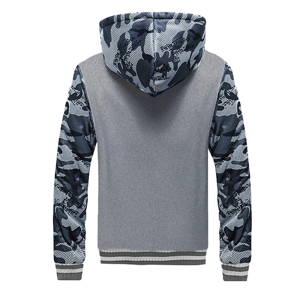 Men's Camouflage Winter Jacket