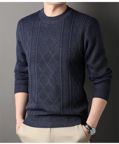 Men's Solid Color Sweater – 2024