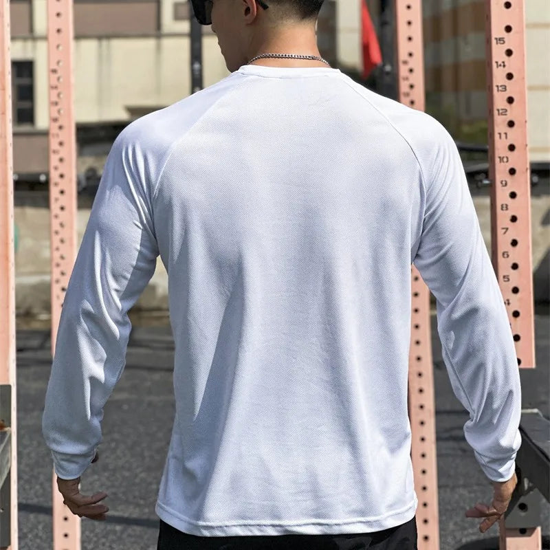 High-Quality Autumn Men’s Long Sleeved T-shirt