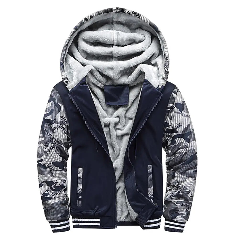 Men's Camouflage Winter Jacket