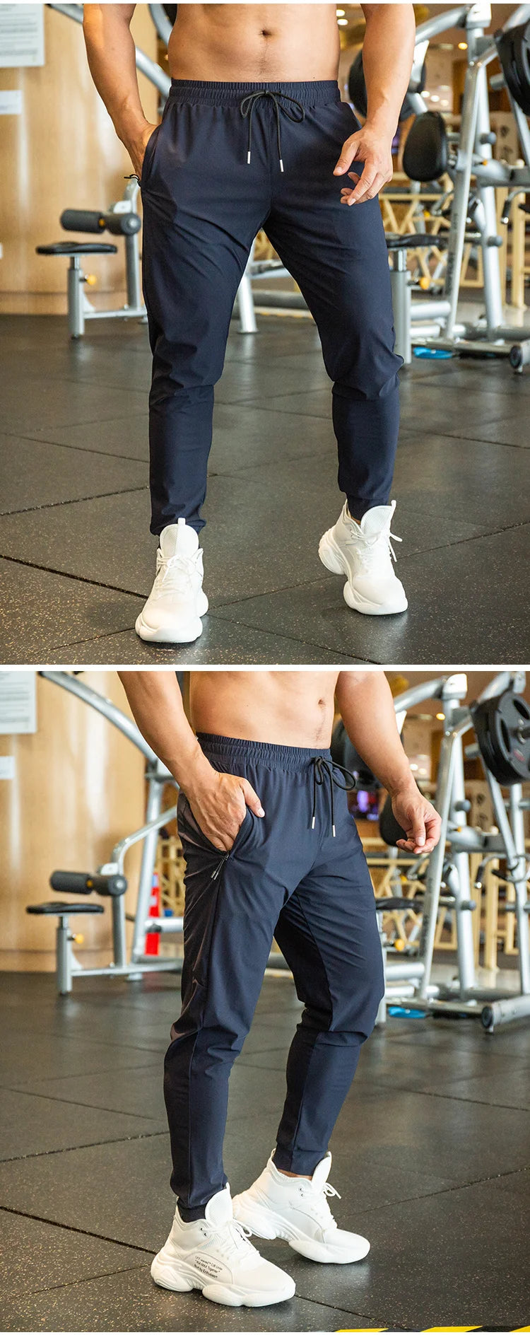 Men's Fitness Pants – Quick-Drying, Breathable Sports Trousers