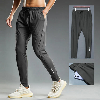 Summer Elastic Men’s Running Sport Pants