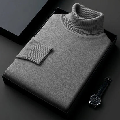 Men's Anti-Pilling Slim Fit Turtleneck Sweater