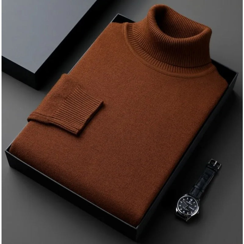 Men's Anti-Pilling Slim Fit Turtleneck Sweater