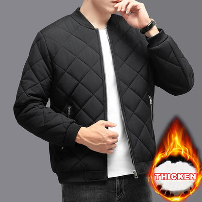 Autumn Winter Bomber Jacket for Men