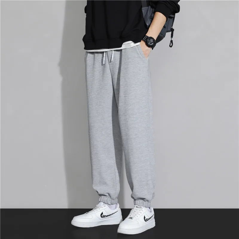 Men's Classic Streetwear Harem Jogging Pants – Slim Fit Cargo Pants