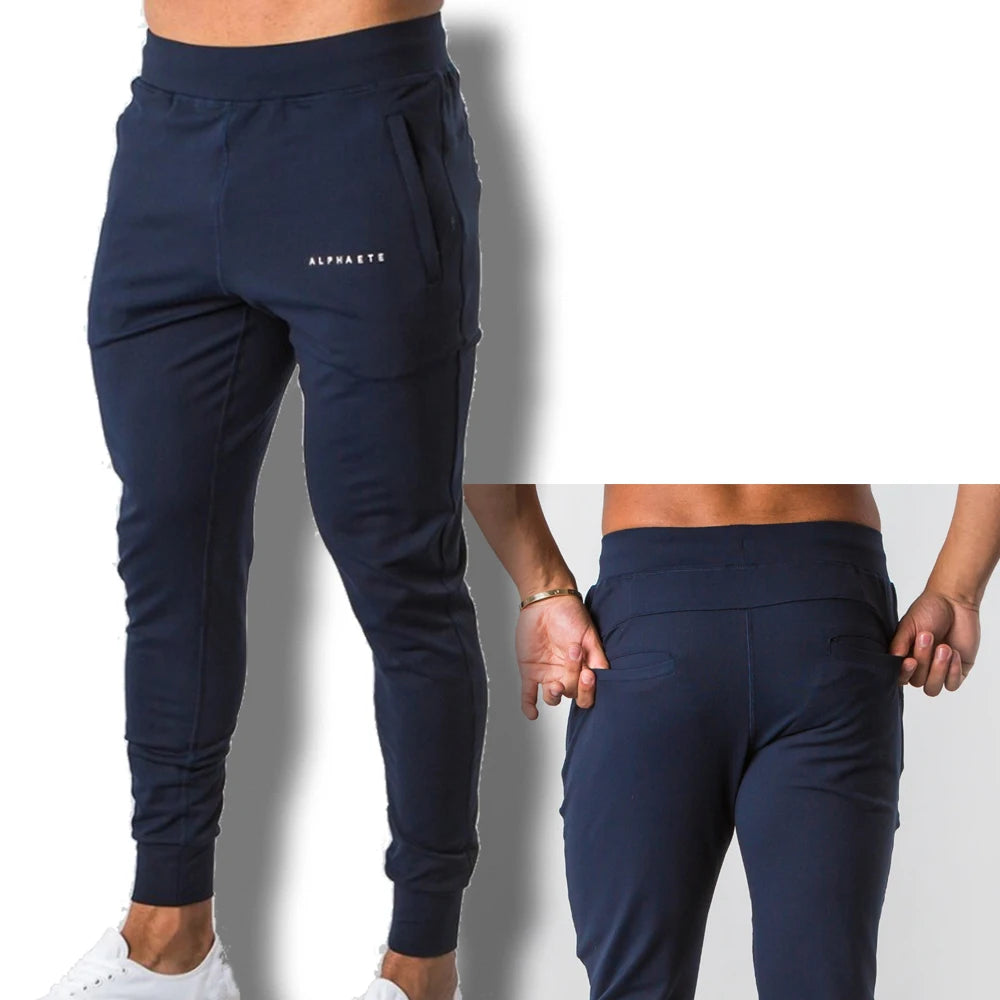 New Muscle Fitness Running Training Sports Cotton Trousers