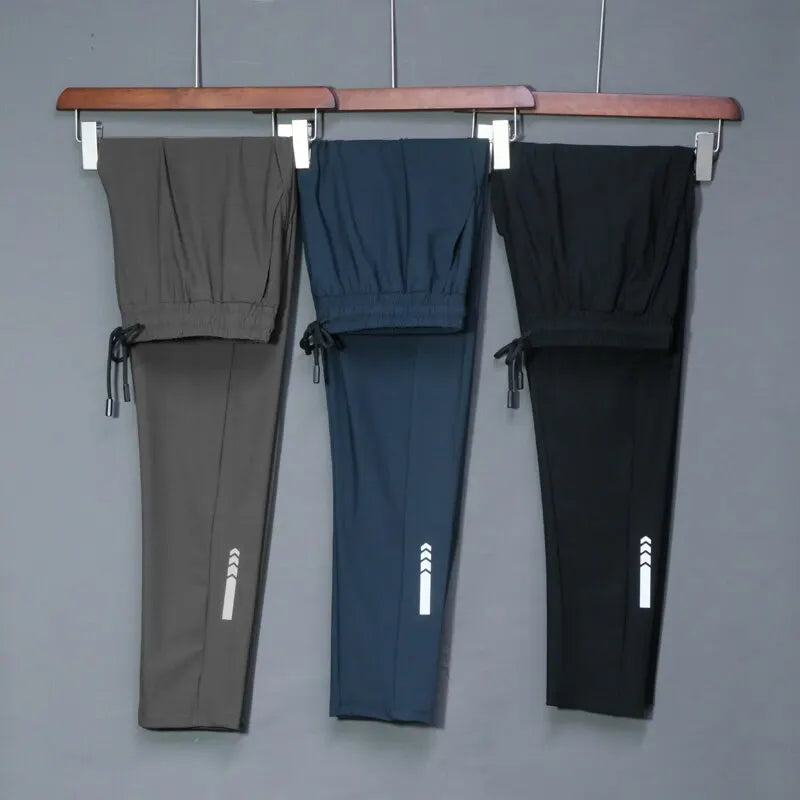 Summer Elastic Men’s Running Sport Pants