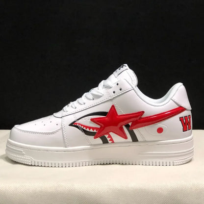 Original Bape Sta Shark Mouth Low-Top Sneakers