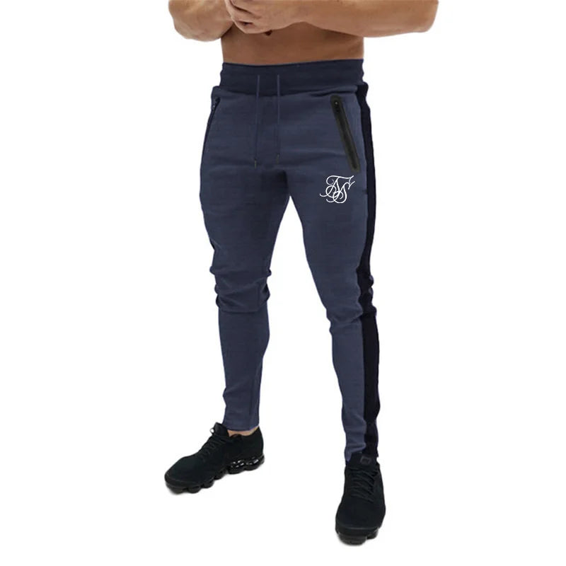 Sik Silk Men's Skinny Fitness Joggers – Workout Track Pants