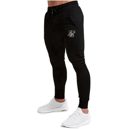 Sik Silk Men's Skinny Fitness Joggers – Workout Track Pants