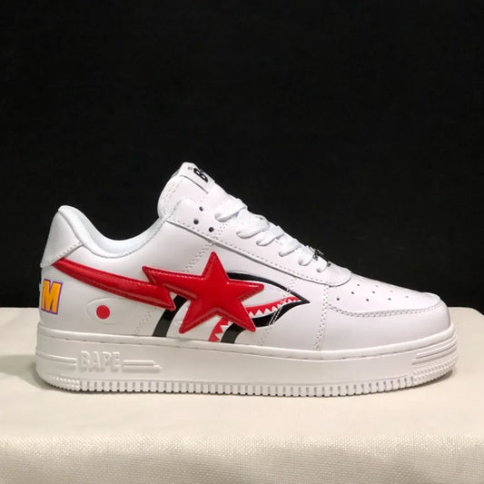 Original Bape Sta Shark Mouth Low-Top Sneakers