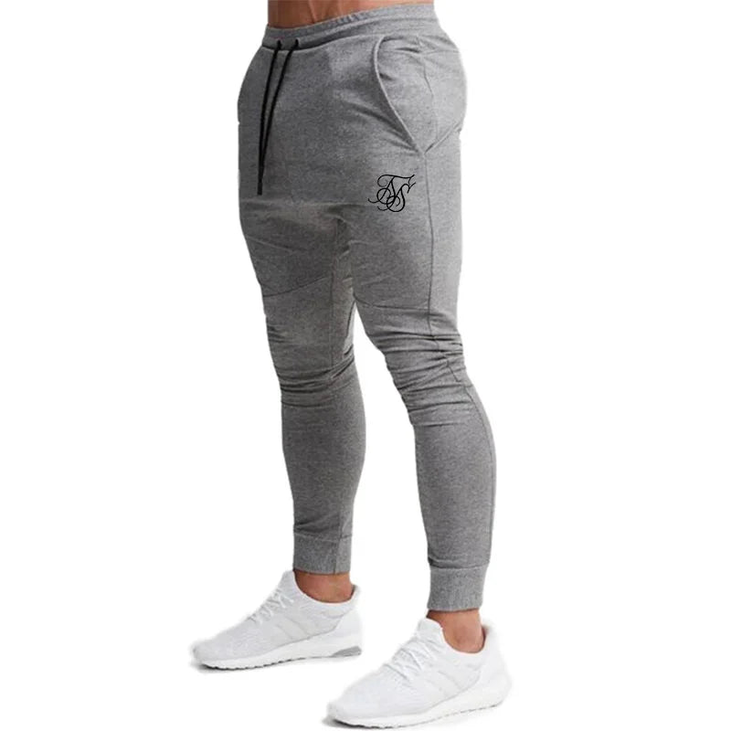 Sik Silk Men's Skinny Fitness Joggers – Workout Track Pants