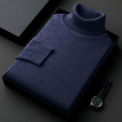 Men's Anti-Pilling Slim Fit Turtleneck Sweater