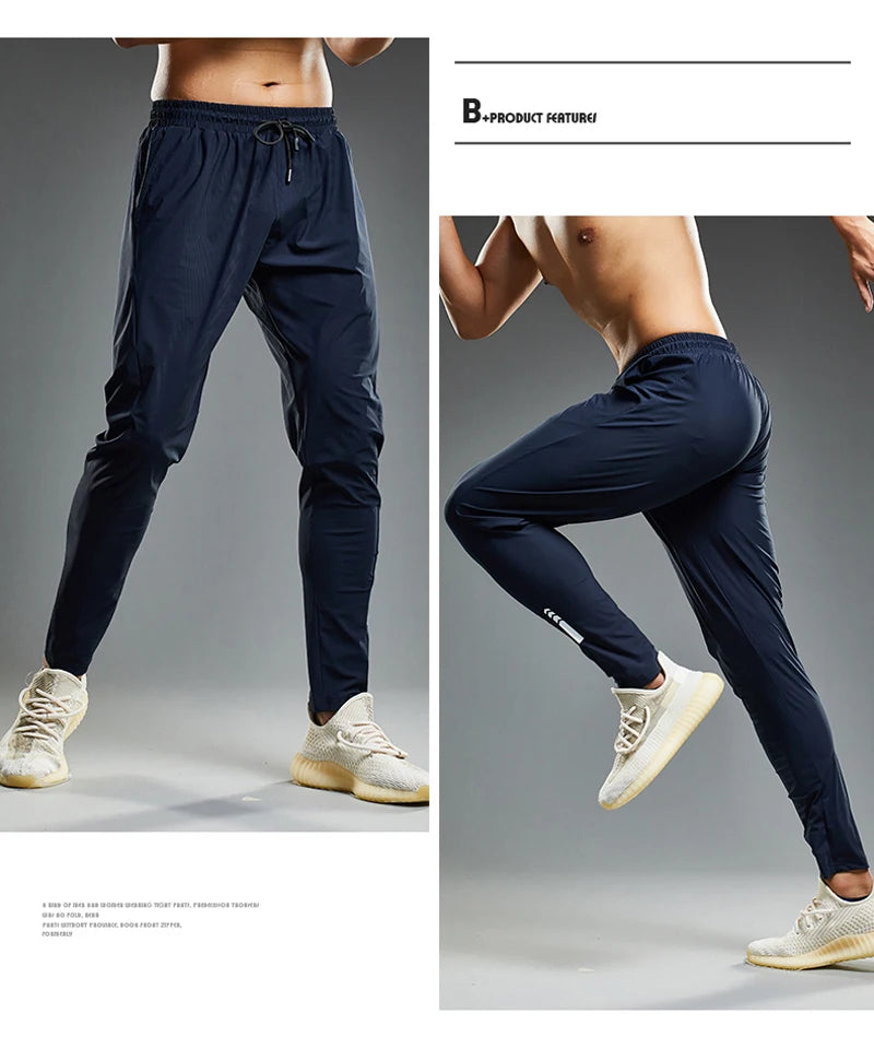 Summer Elastic Men’s Running Sport Pants