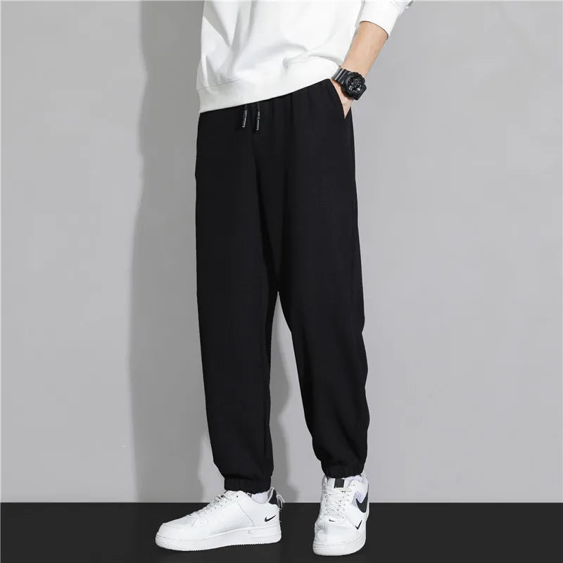 Men's Classic Streetwear Harem Jogging Pants – Slim Fit Cargo Pants