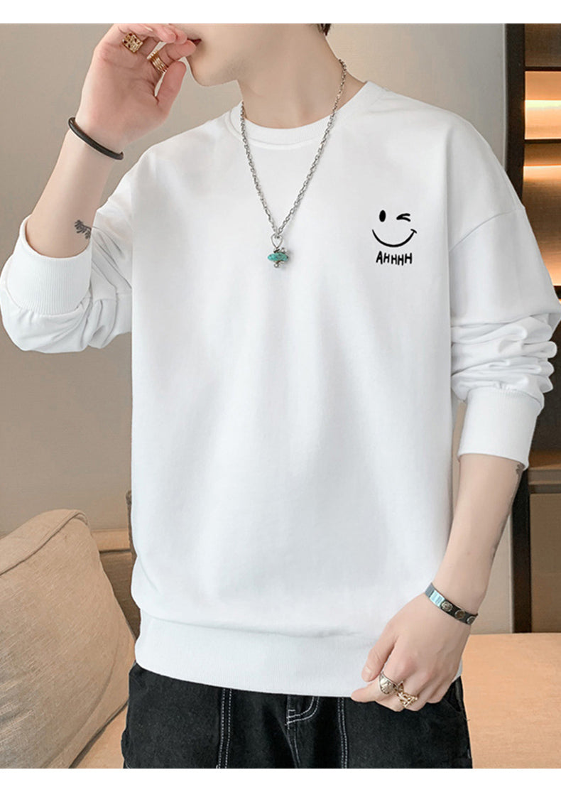 New Autumn and Spring Long-Sleeved T-shirt for Men