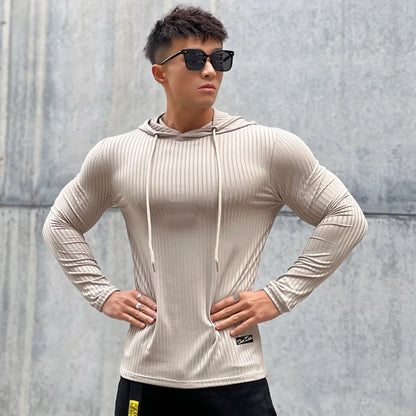 Men's Quick-Dry Long Sleeve Gym Fitness T-Shirt