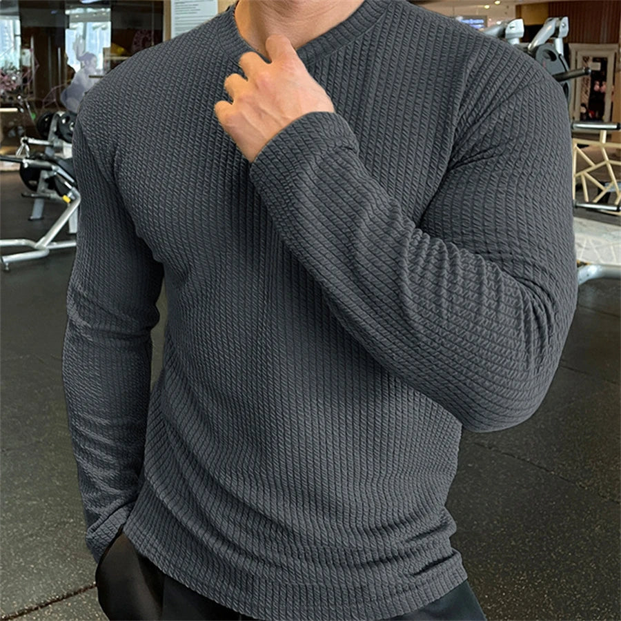 Men's Fashion Long Sleeve T-shirt