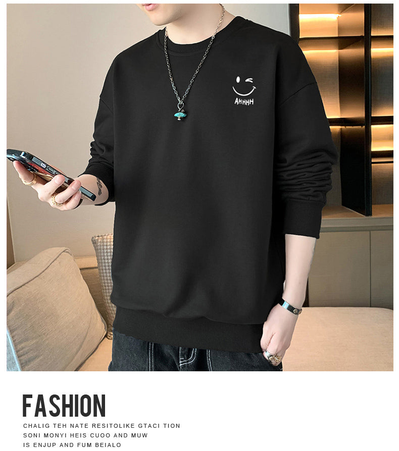 New Autumn and Spring Long-Sleeved T-shirt for Men