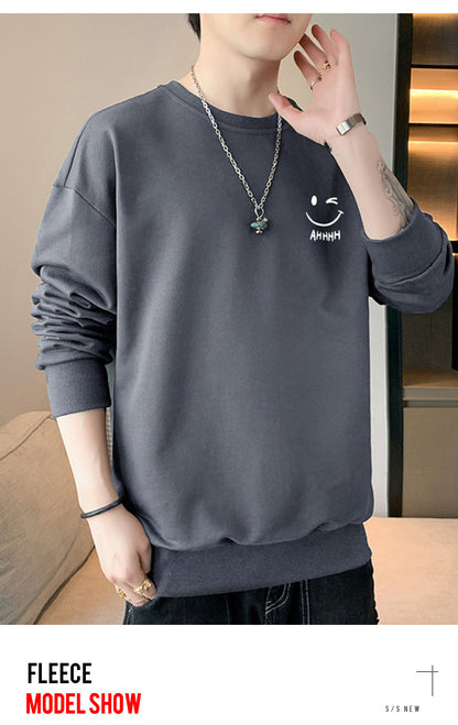 New Autumn and Spring Long-Sleeved T-shirt for Men