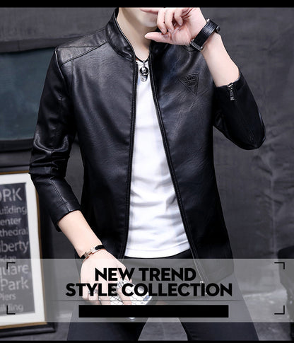 Men's Biker Leather Jacket 2024