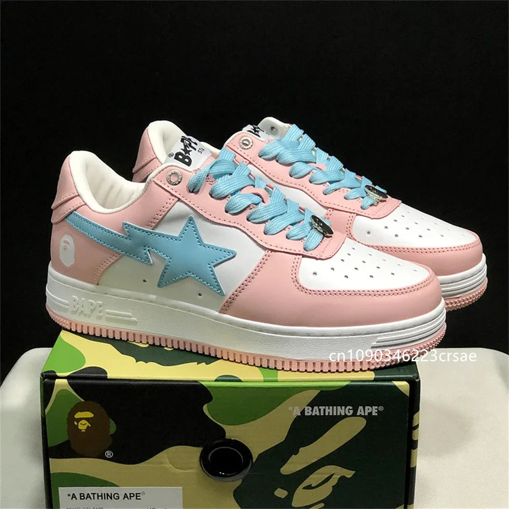 Original Bape Sta Shark Mouth Low-Top Sneakers