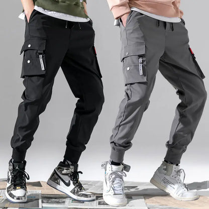 Men's Classic Streetwear Harem Jogging Pants – Slim Fit Cargo Pants